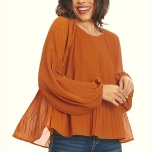 Wishlist Pleated Lined Top